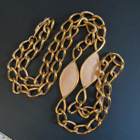 Vintage Napier Gold Chain Necklace - Picture 7 of 8